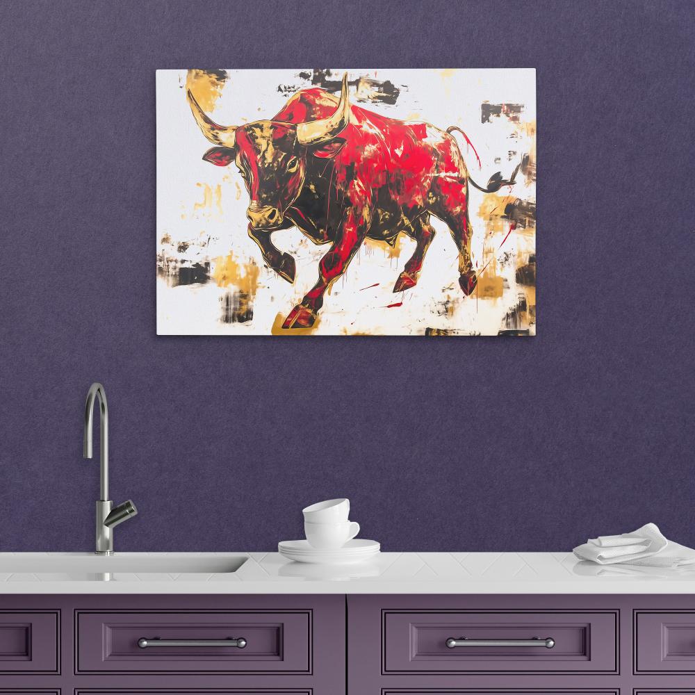 Scarlet Rampage - Luxury Wall Art