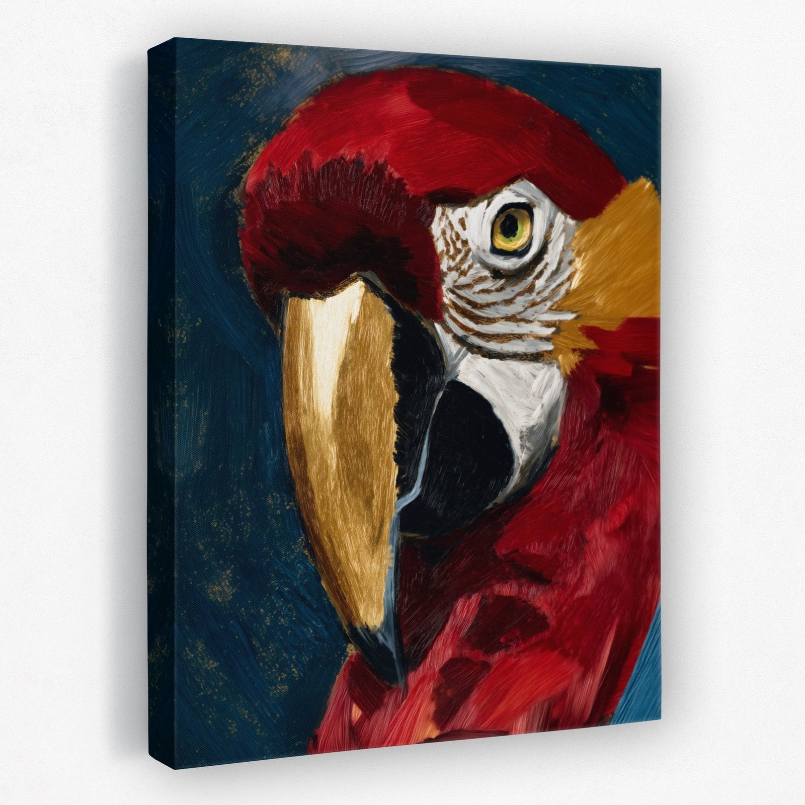 Scarlet Thunder Portrait - Luxury Wall Art