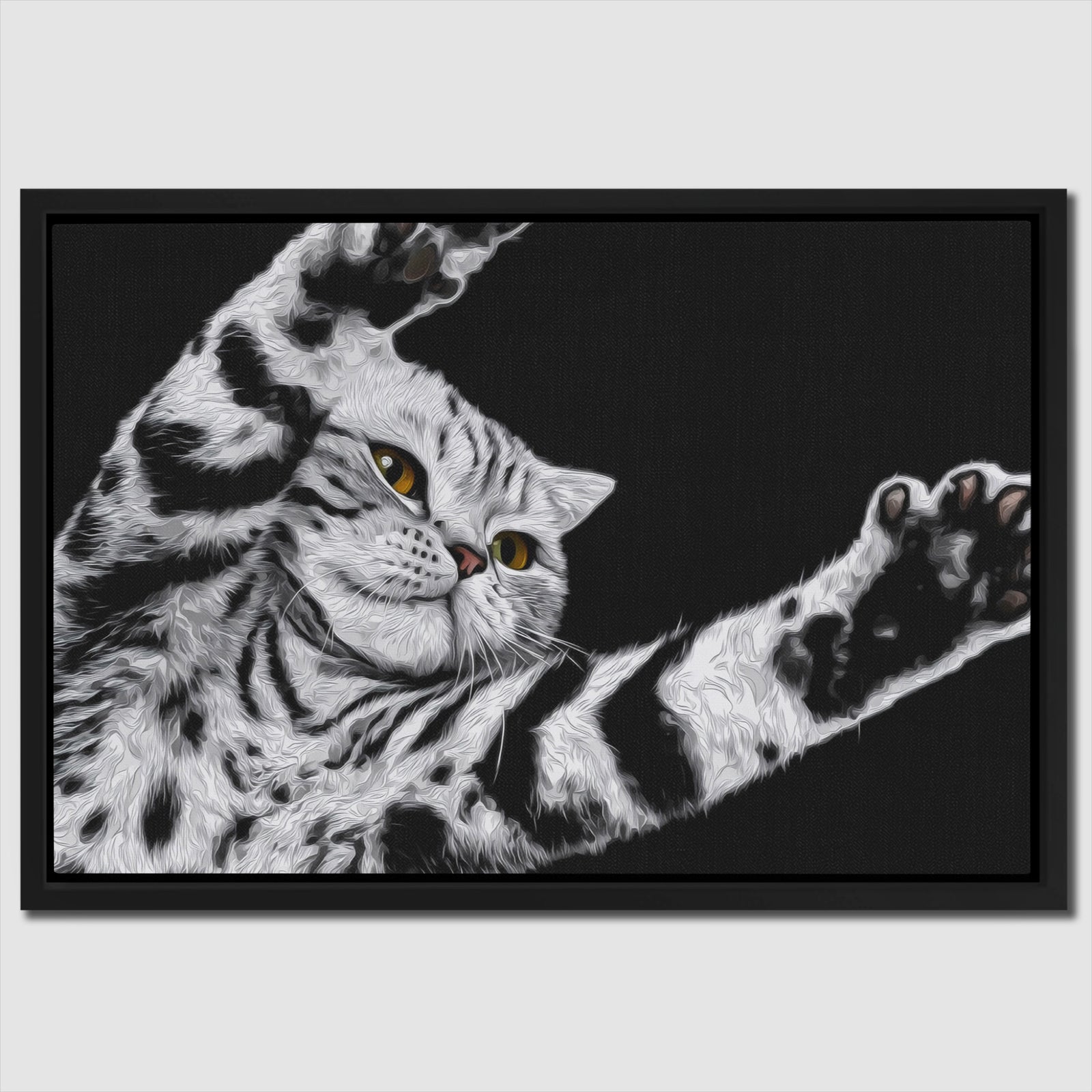 Scottish Fold Reaching — Scottish Fold Reaching Close Up Landscape 66