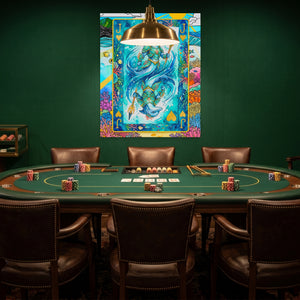 Sea Creature Jack of Hearts Card — Sea Creature Jack of Hearts Card Poker Room Green Port 127