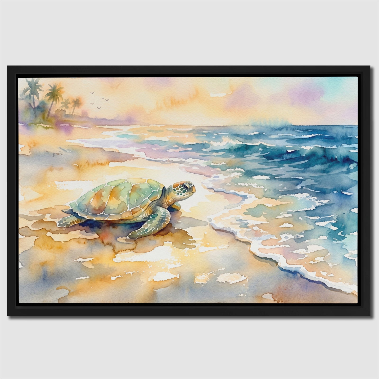 Sea Turtle Homecoming — Sea Turtle Homecoming Close Up Landscape 33