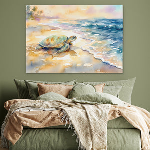 Sea Turtle Homecoming — Sea Turtle Homecoming Green Bedroom 55
