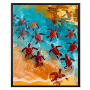 Sea Turtles Hatching — Sea Turtles Hatching Front Facing Portrait2 39