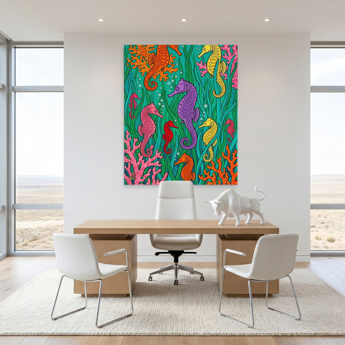 Seahorse Coral Celebration — Seahorse Coral Celebration White Bull Room Port 208