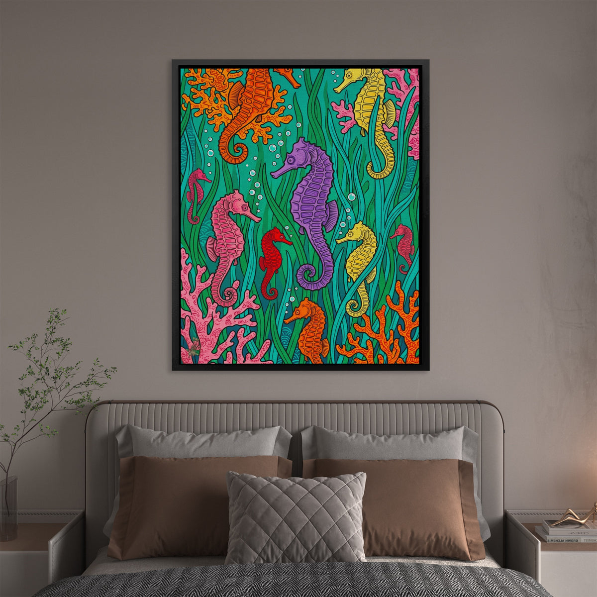 Seahorse Coral Celebration — Seahorse Coral Celebration New Bedroom 124