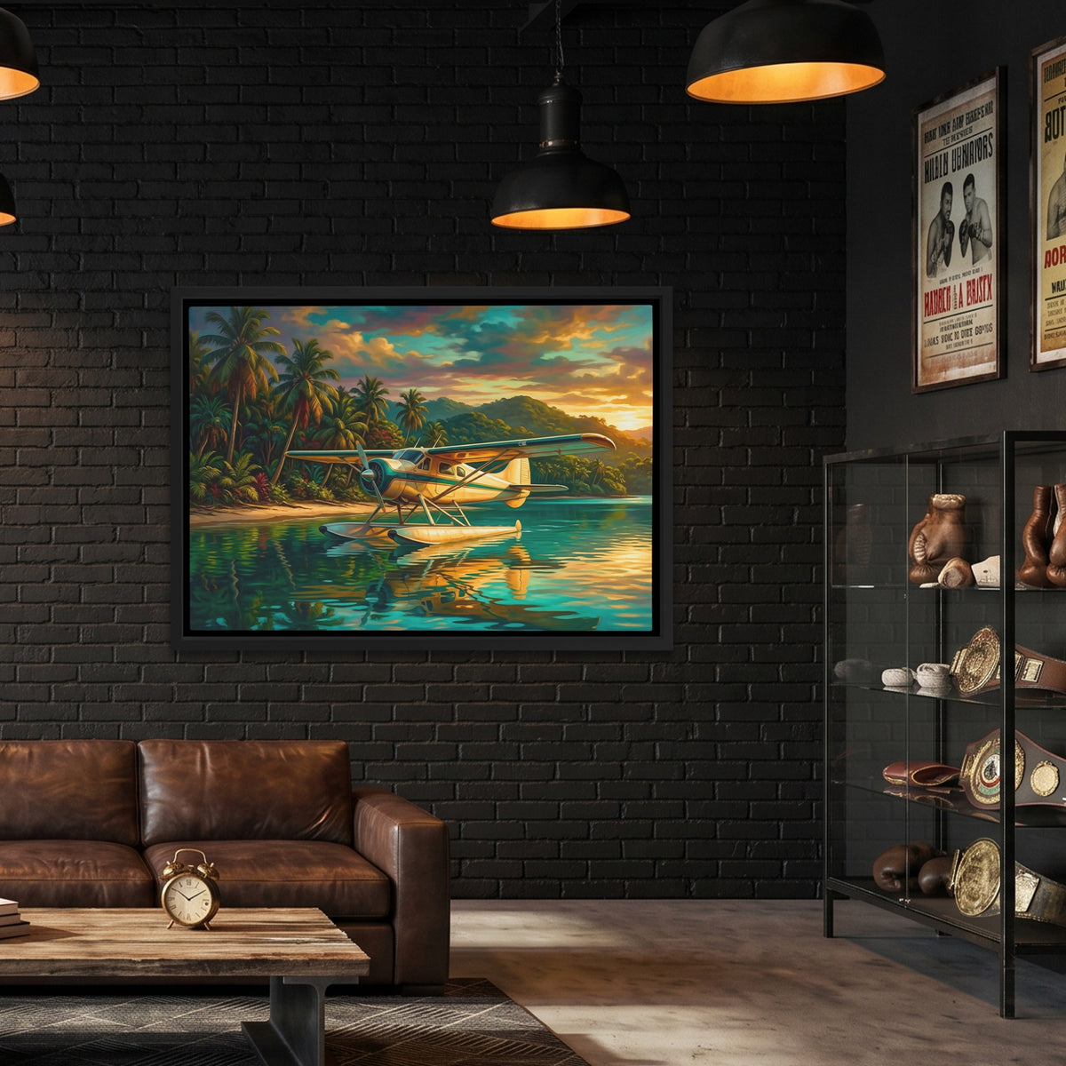 Seaplane Tropical Sunset — Seaplane Tropical Sunset Boxing Lab Land 54