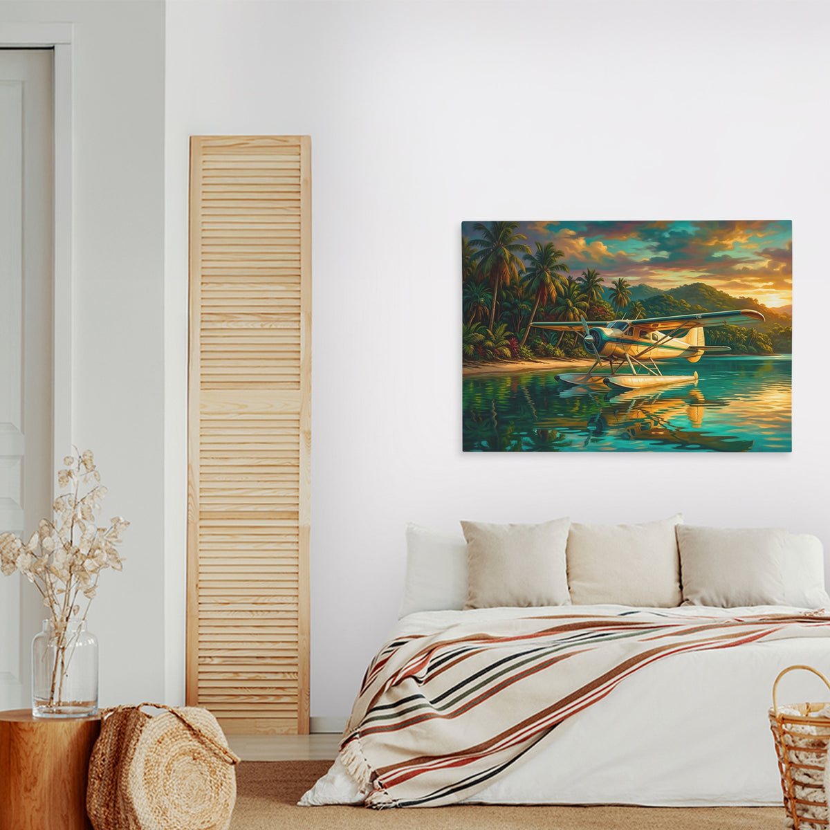 Seaplane Tropical Sunset — Seaplane Tropical Sunset New   Land Nice Bedroom 134