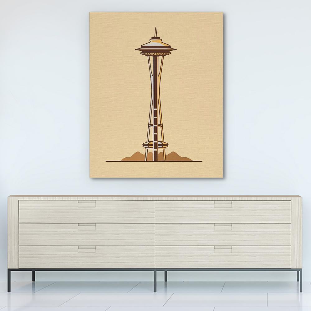 Seattle Space Needle - Luxury Wall Art