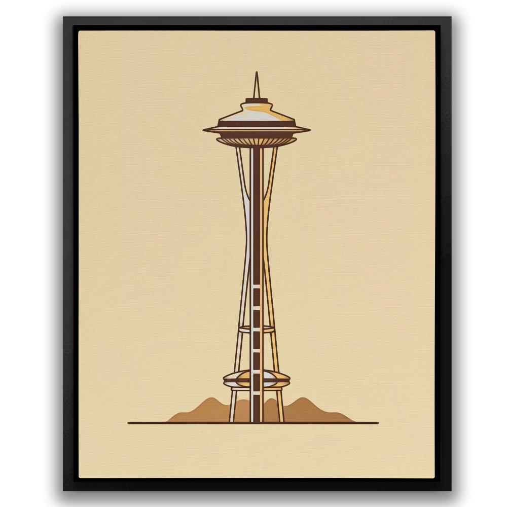 Seattle Space Needle - Luxury Wall Art