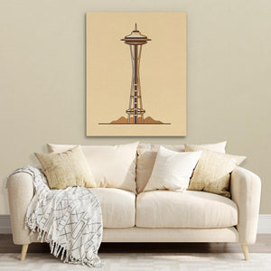 Seattle Space Needle - Luxury Wall Art