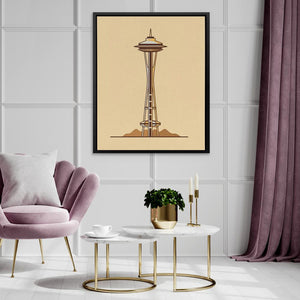 Seattle Space Needle - Luxury Wall Art