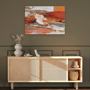 Sediments Fire - Luxury Wall Art