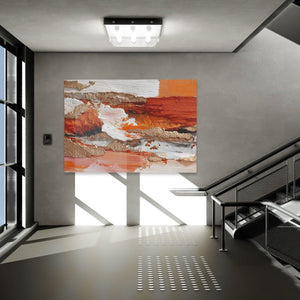Sediments Fire - Luxury Wall Art