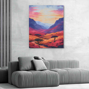 Serene Valley - Luxury Wall Art