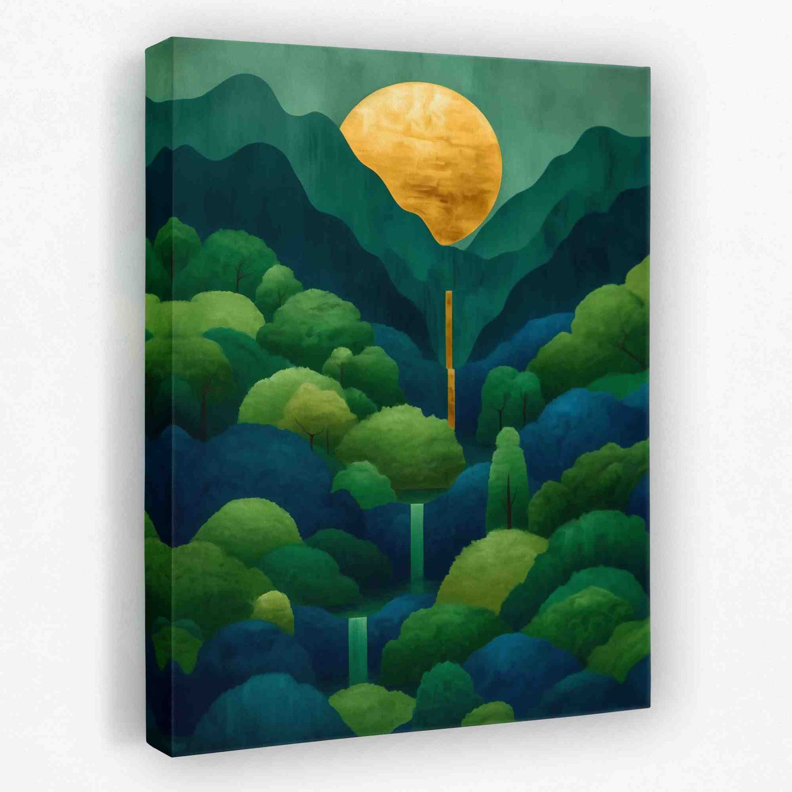 Serenity Forest - Forest Canvas Wall Art