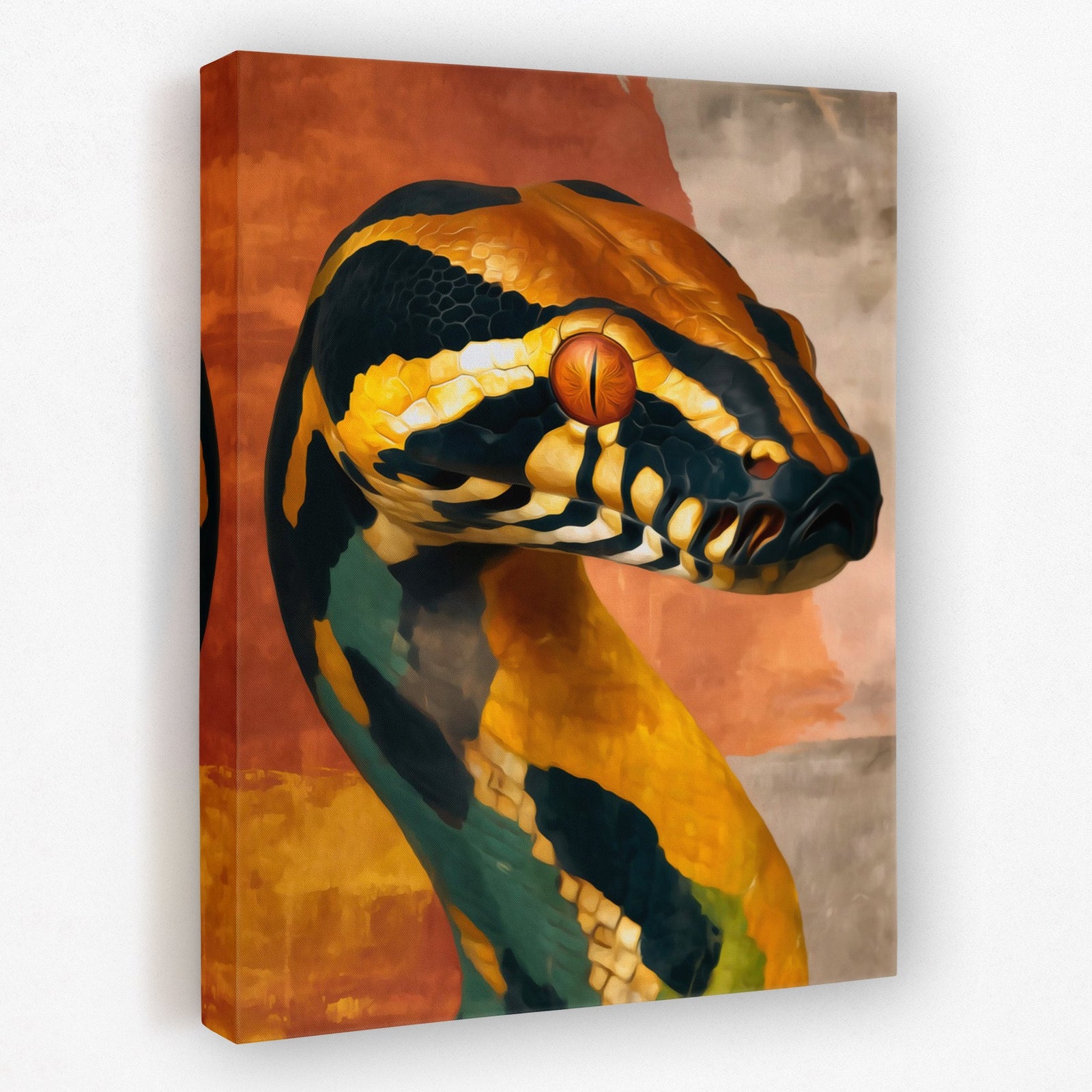 Serpent's Fire Rising - Luxury Wall Art