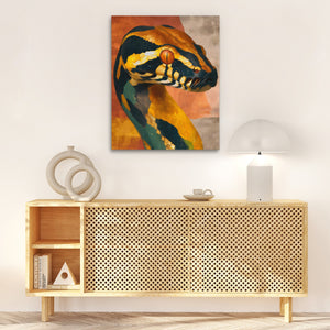 Serpent's Fire Rising - Luxury Wall Art
