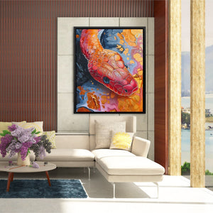 Serpent’s Spectrum - Luxury Wall Art