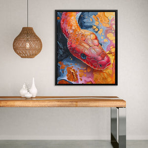 Serpent’s Spectrum - Luxury Wall Art