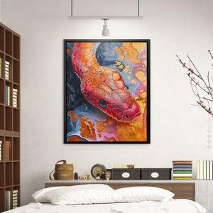 Serpent’s Spectrum - Luxury Wall Art