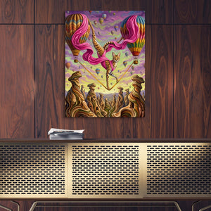 Serval Sky Walk - Luxury Wall Art