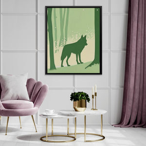 Shadow of a Wolf - Luxury Wall Art