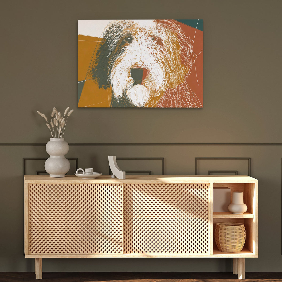 Shaggy Soul Portrait - Luxury Wall Art