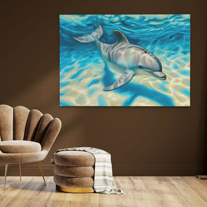 Shallow Penguin - Luxury Wall Art