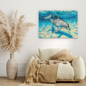 Shallow Penguin - Luxury Wall Art