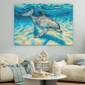 Shallow Penguin - Luxury Wall Art