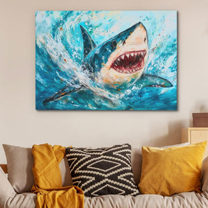 Shark Attack - Luxury Wall Art