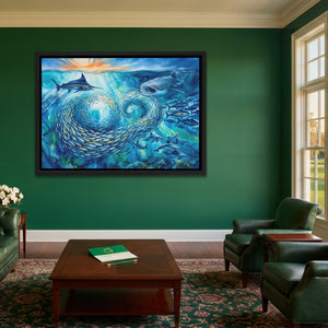 Shark Feeding Spiral — Shark Feeding Spiral Augusta Golf Land 20