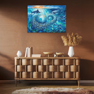 Shark Feeding Spiral — Shark Feeding Spiral Brown Room Clean 64