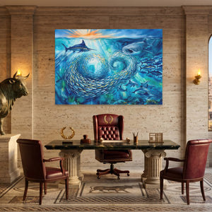 Shark Feeding Spiral — Shark Feeding Spiral Italian Bullish Land 152
