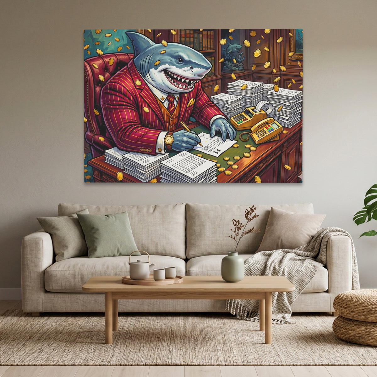 Shark Gold Mogul — Shark Gold Mogul Calm Vibes Land 87