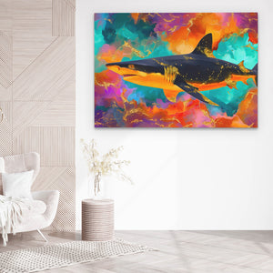 Shark Prismatic Shatter — Shark Prismatic Shatter white chair wall land 215