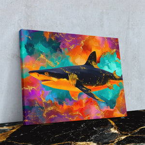 Shark Prismatic Shatter — Shark Prismatic Shatter Against Wall4x5 Reflect 7