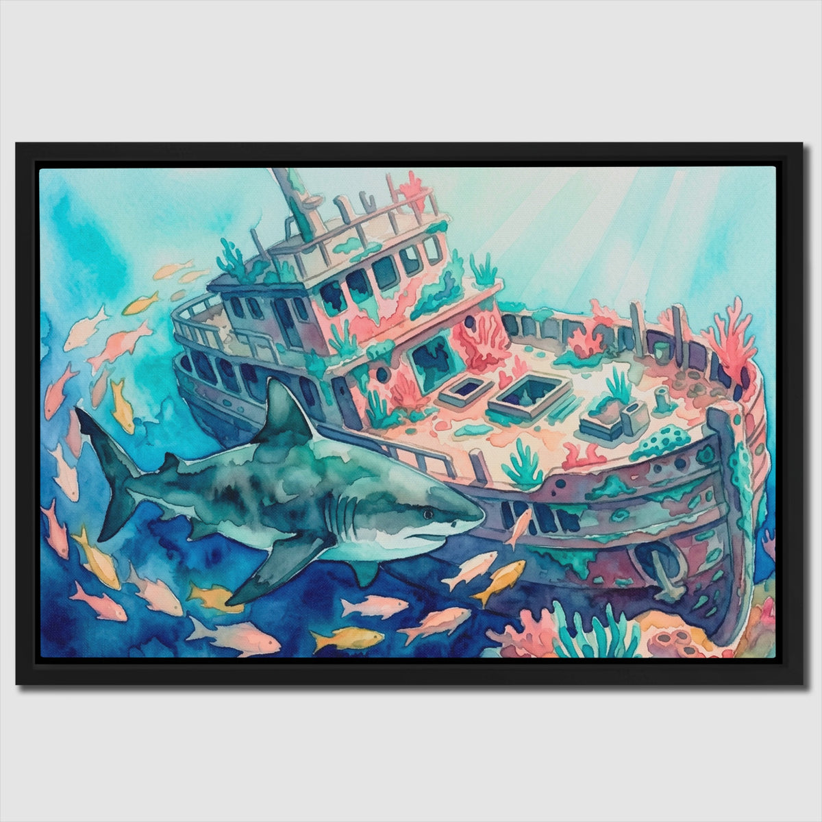 Shark Shipwreck Sanctuary — Shark Shipwreck Sanctuary Close Up Landscape 57