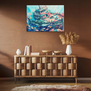 Shark Shipwreck Sanctuary — Shark Shipwreck Sanctuary Brown Room Clean 44
