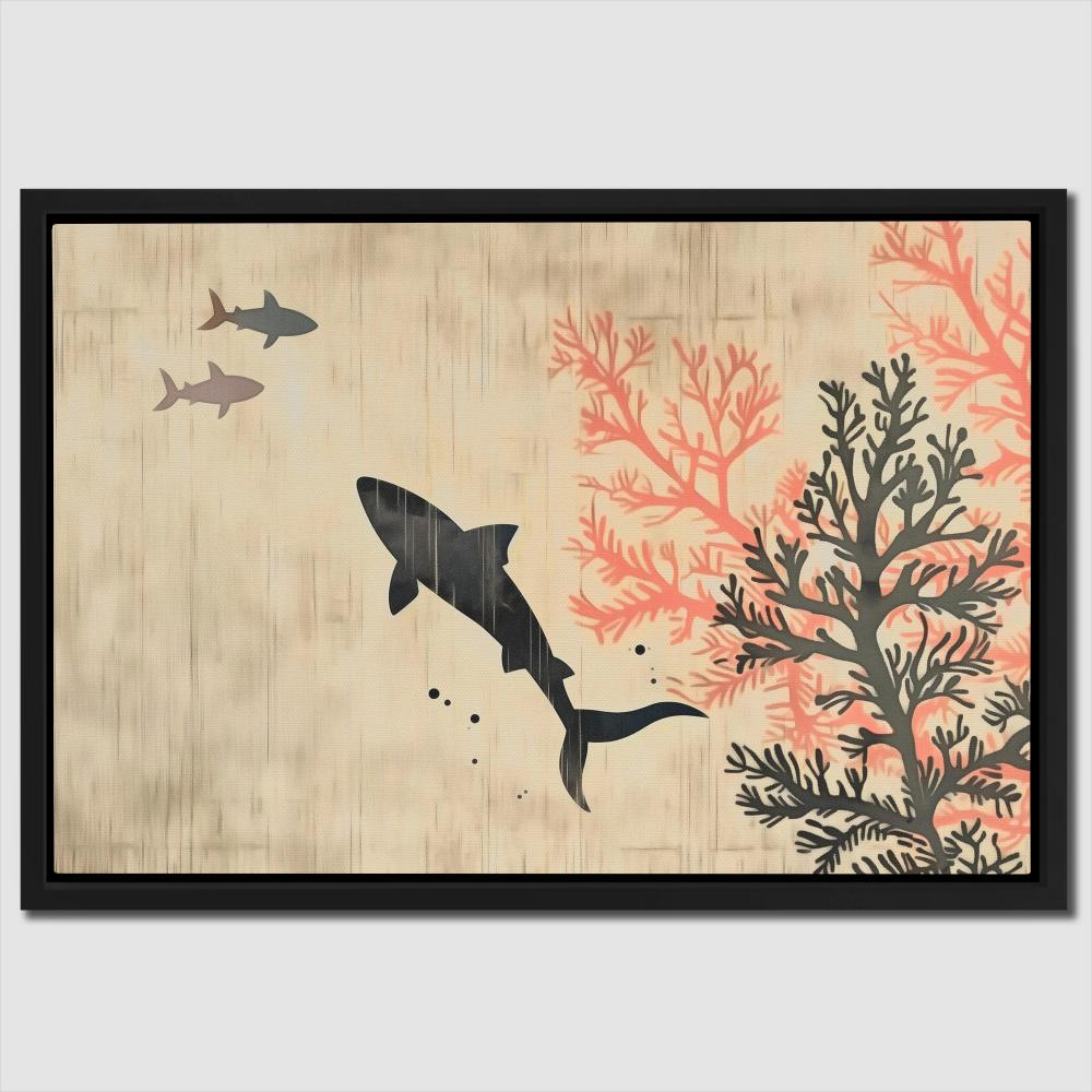 Shark Surprise - Luxury Wall Art