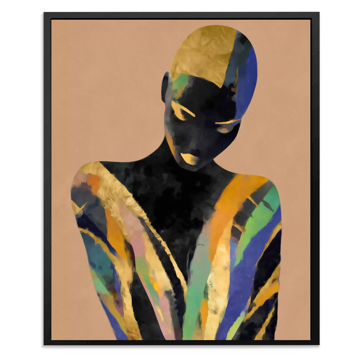 Shattered Self Portrait - Luxury Wall Art