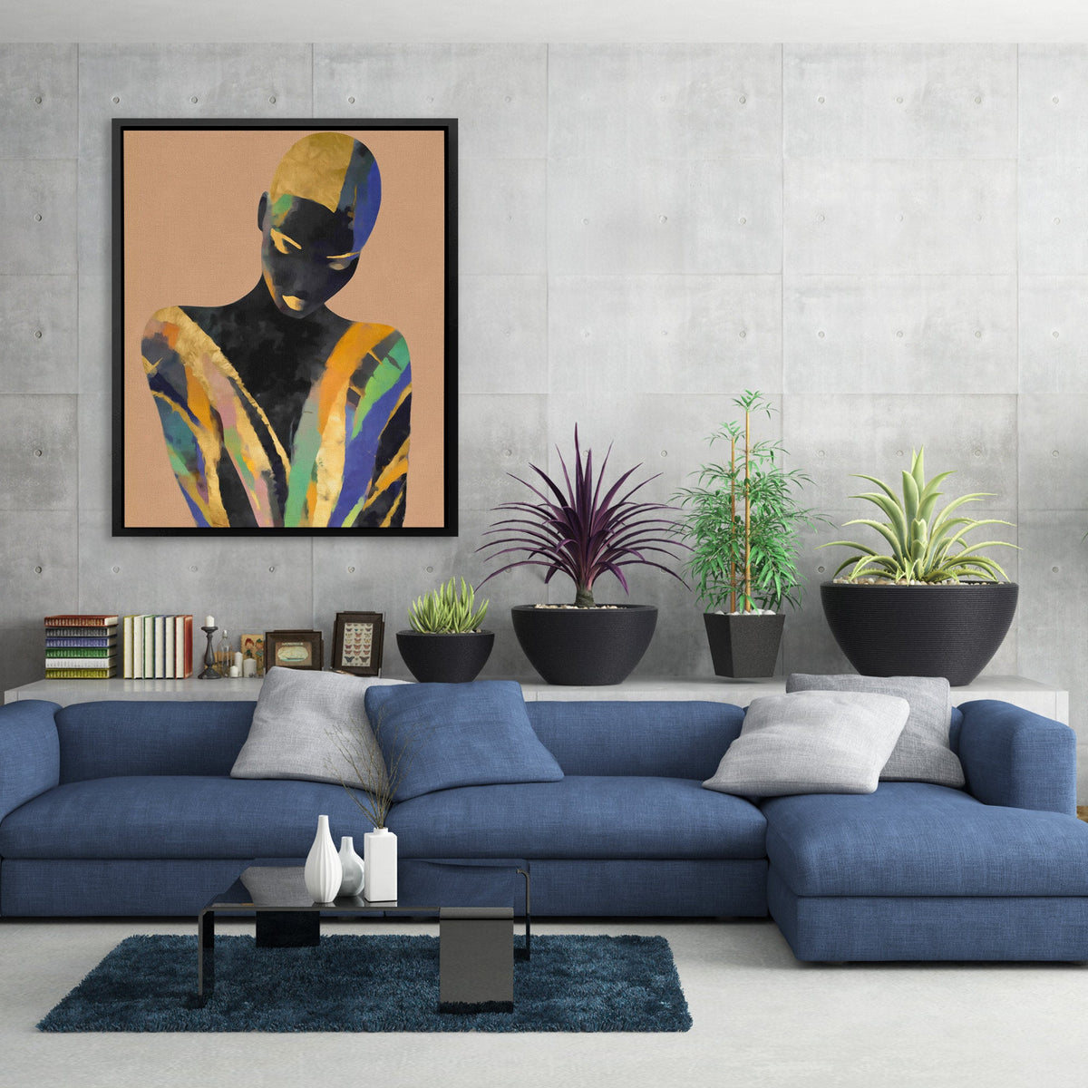 Shattered Self Portrait - Luxury Wall Art