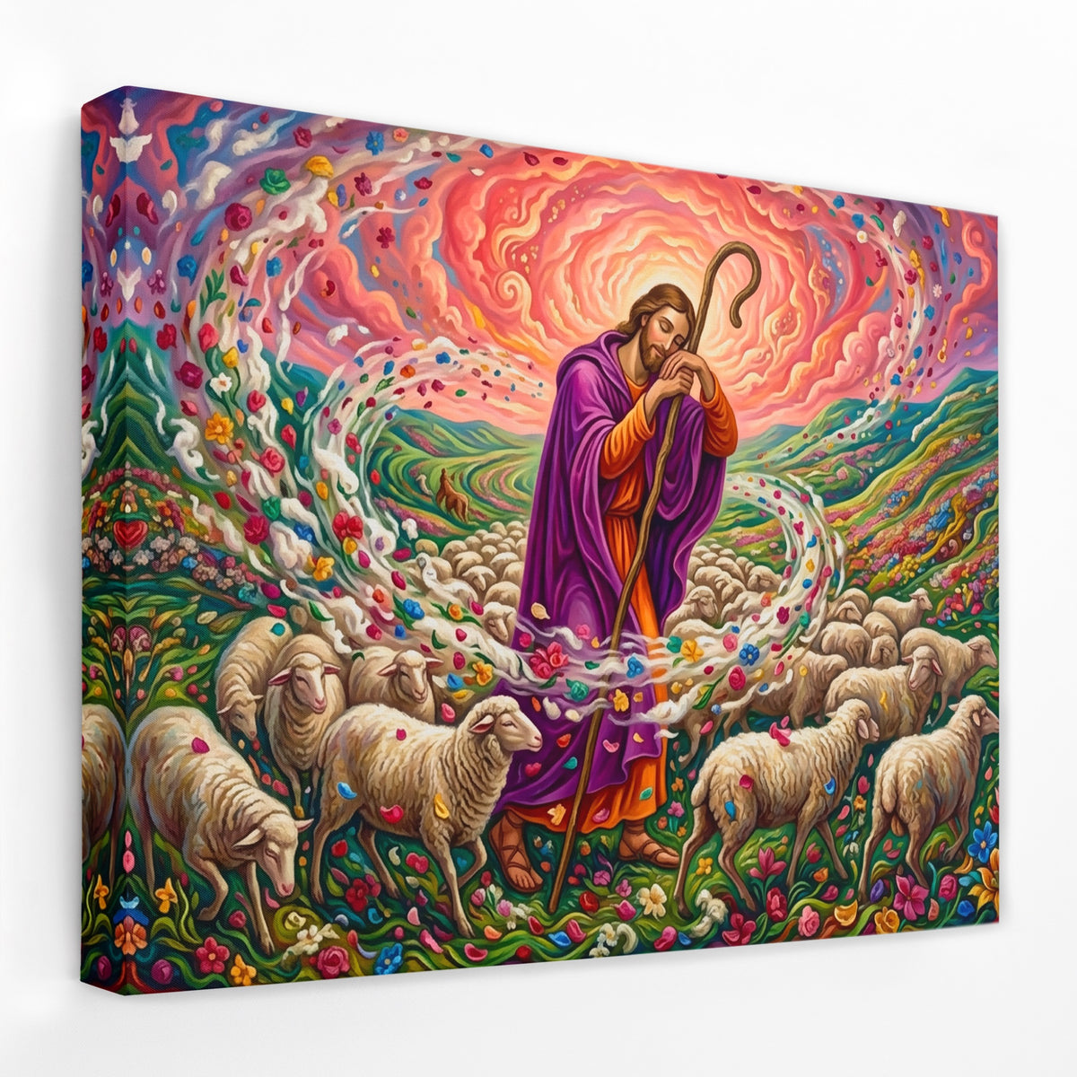 Shepherd Divine Radiance — Shepherd Divine Radiance Landscape   Side View   Mirror Wrap 85