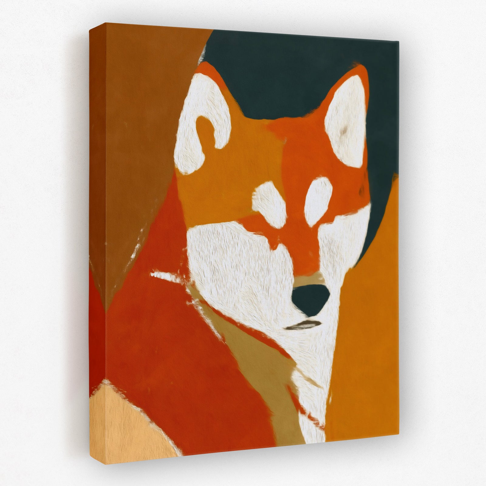 Shiba Sunset Portrait