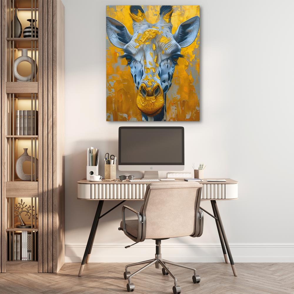 Shimmering Giraffe - Luxury Wall Art