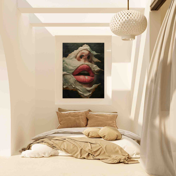 Shocked in Stone in a room