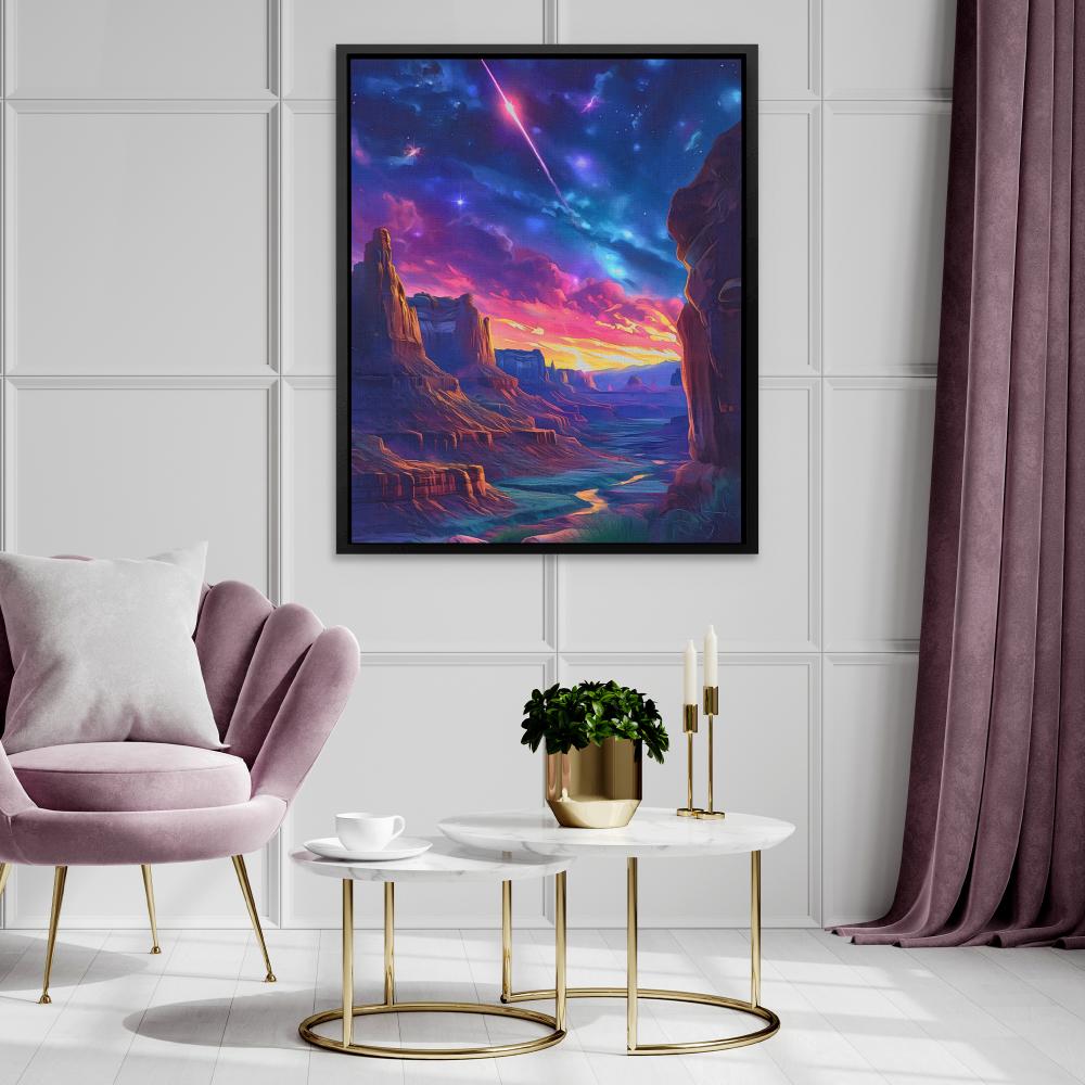 Shooting Star Canyon - Luxury Wall Art