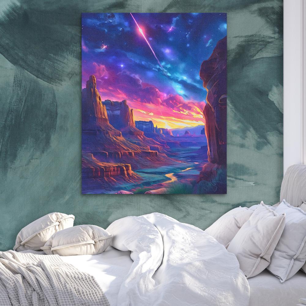 Shooting Star Canyon - Luxury Wall Art