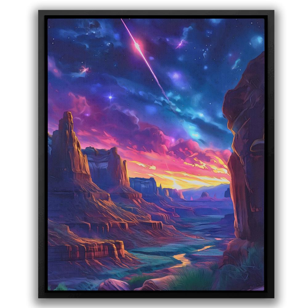 Shooting Star Canyon - Luxury Wall Art