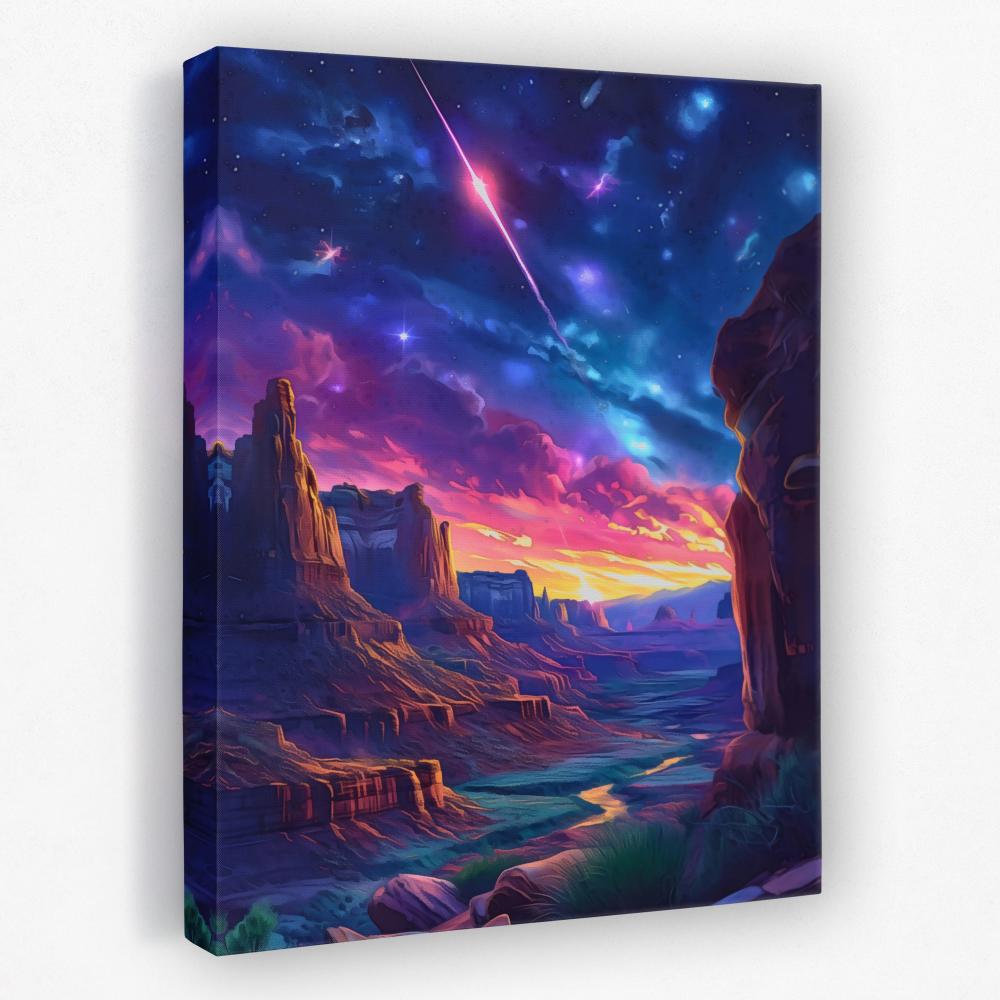 Shooting Star Canyon - Luxury Wall Art